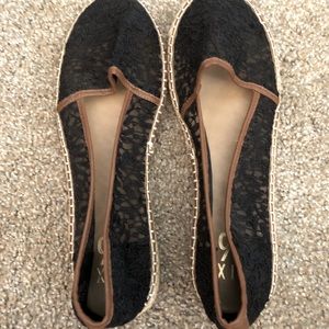 Mix No. 6 floral lace flats